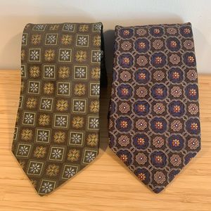 Set of 2 John W. Nordstrom Silk Ties